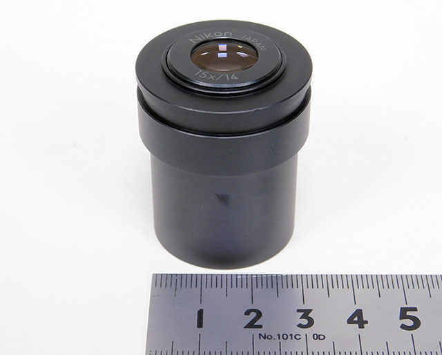 ニコン実体顕微鏡用接眼レンズペア【E15x】 倍率：15x