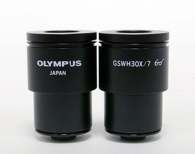 オリンパス30倍実体顕微鏡用接眼レンズペア GSWH30x/7
