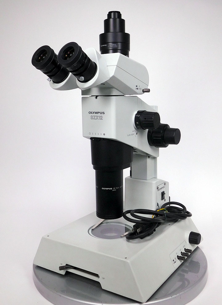 オリンパス研究用高級実体顕微鏡【SZX12】 倍率：11.2x ～ 144x