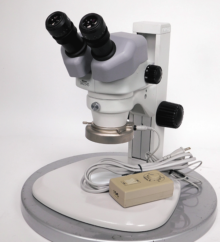 ニコンズーム式実体顕微鏡【SMZ645】倍率：8x ～ 50x